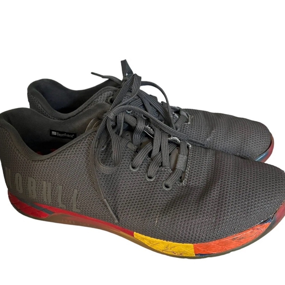 NOBULL Lightning Trainer Superfabric Men's Gray Training Shoes 9.5